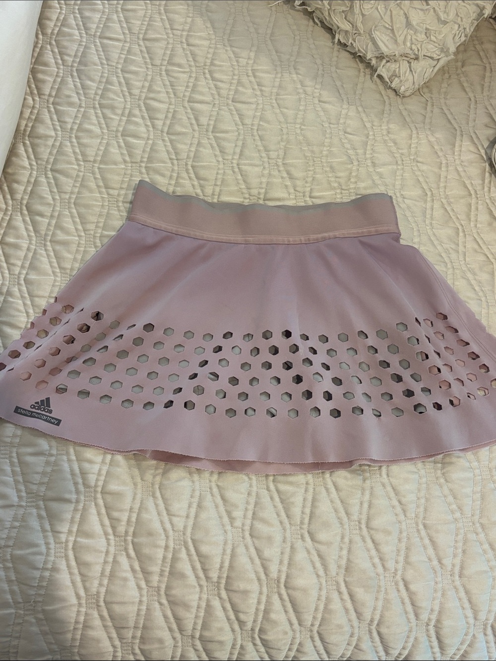 RARE! Stella McCartney - adidas pale lavender and grey skirt